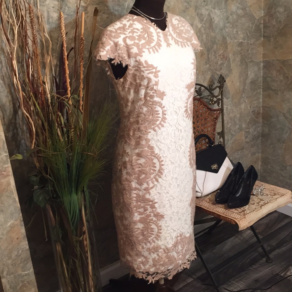 Tadashi shoji 🌹 stunning elegant  dress Gown - Picture 11 of 14